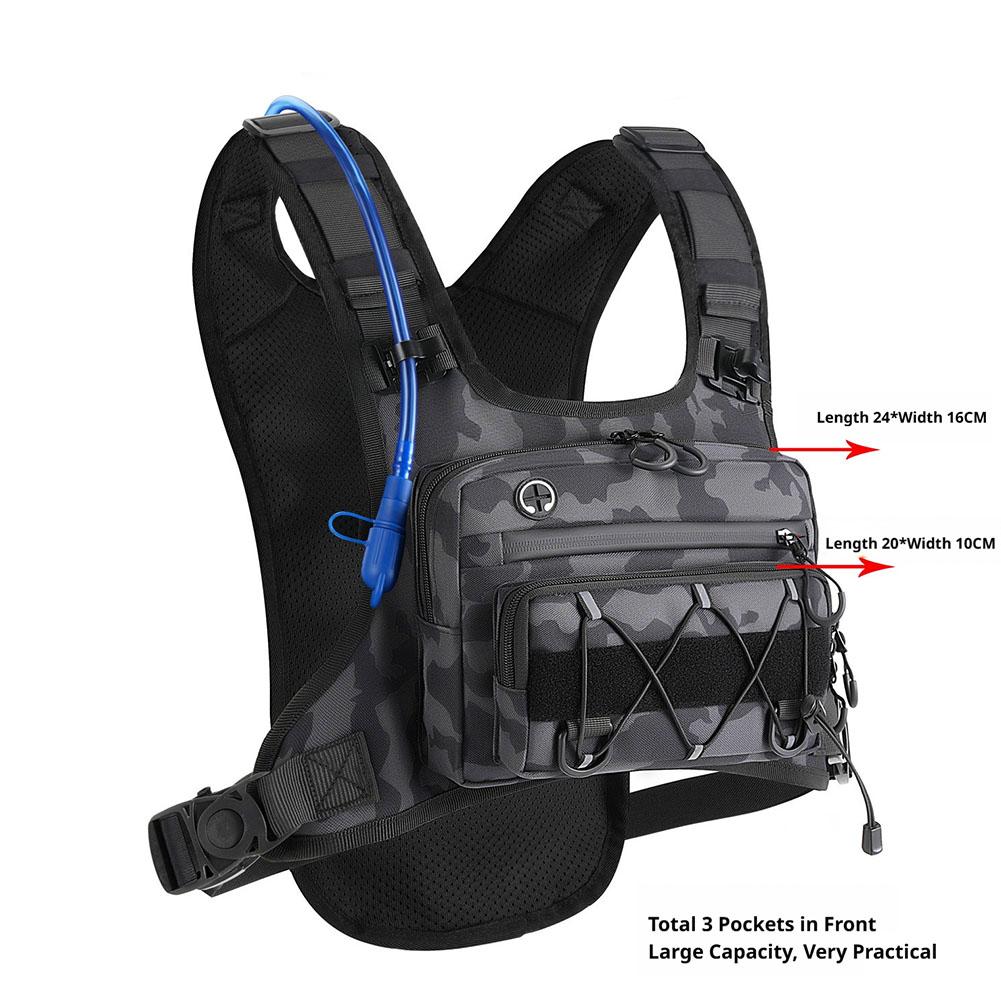 Sac de poitrine pour course à  - Running Gear Water avis et prix