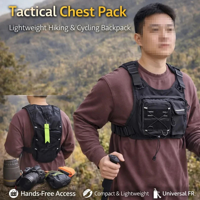 ​ Sac de poitrine tactique de  - Running Gear Water avis et prix